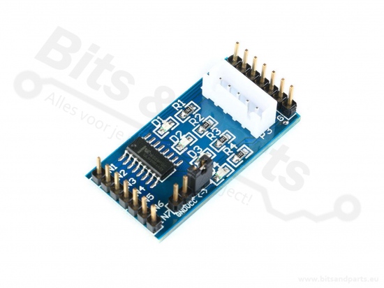 Stappenmotor 28BYJ-48 met ULN2003 driver-board